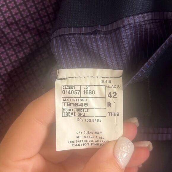 ✨TED BAKER LONDON Trevi Wool Sz 42R Blazer✨ - Picture 13 of 16